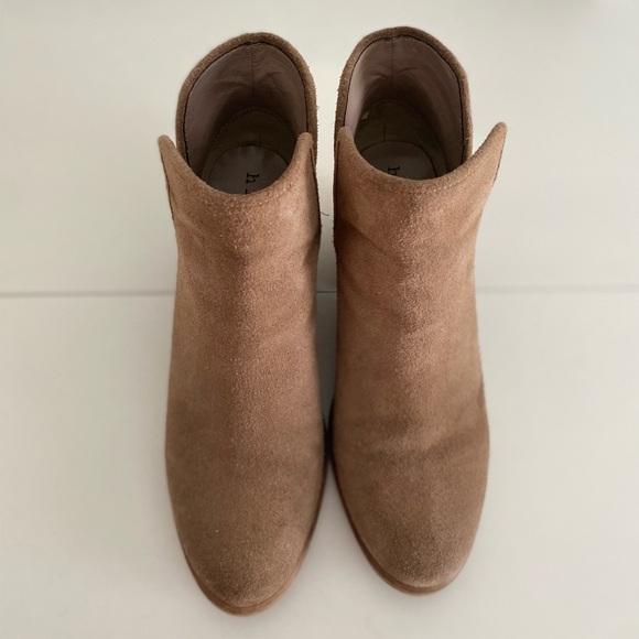 Classic Brown Suede Bootie - Picture 2 of 6